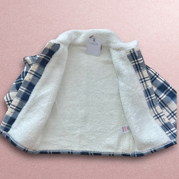 Jacket Shirt Soft unisex Toddler Size: 12-18m With Inner Sherpa Lining UK brand - Picture 10 of 14